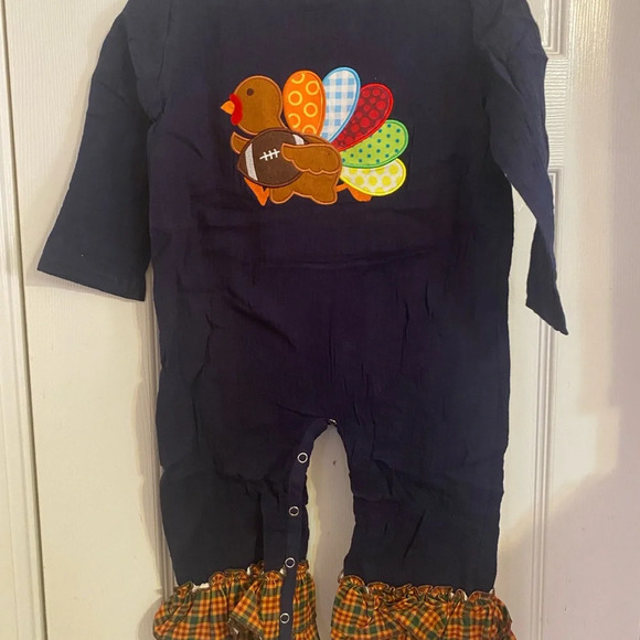 New Boutique Fall Romper - Picture 7 of 16